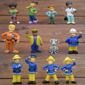 Fireman Action Set (12 pcs)