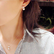 Load image into Gallery viewer, jo test pearl earrings
