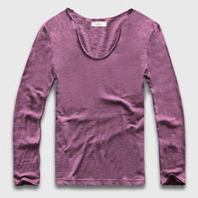 Load image into Gallery viewer, V Neck Long SleeveT-Shirt