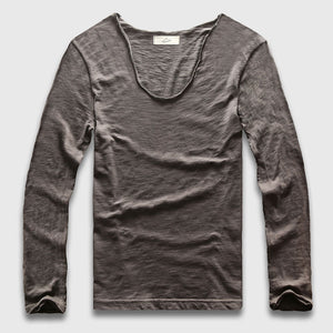 V Neck Long SleeveT-Shirt