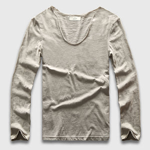 V Neck Long SleeveT-Shirt