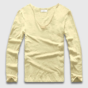 V Neck Long SleeveT-Shirt