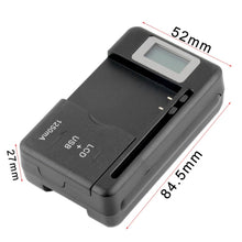 Load image into Gallery viewer, Mobile Universal Battery Charger with LCD Screen