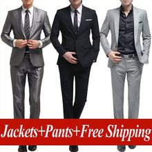 Load image into Gallery viewer, Slim Fit Business Suits