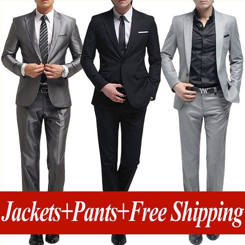 Slim Fit Business Suits