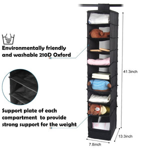 9 Cell Hanging Closet Organizer