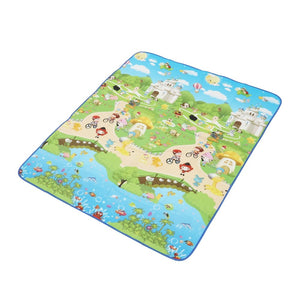 Baby Play Mat with Animals and Cartoons