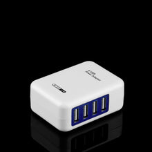 Load image into Gallery viewer, USB Wall Charger with 4 Ports