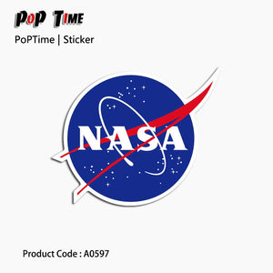 B124 Stickers word Aviation trolley LOGO Text Tide brand leaflets notebook computer phone Commemorative book bicycle travel toys