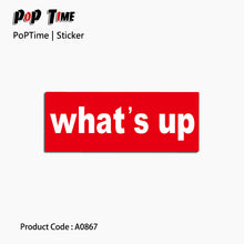 Load image into Gallery viewer, B124 Stickers word Aviation trolley LOGO Text Tide brand leaflets notebook computer phone Commemorative book bicycle travel toys