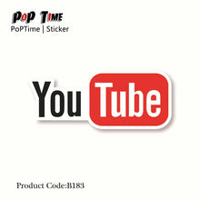 Load image into Gallery viewer, B124 Stickers word Aviation trolley LOGO Text Tide brand leaflets notebook computer phone Commemorative book bicycle travel toys