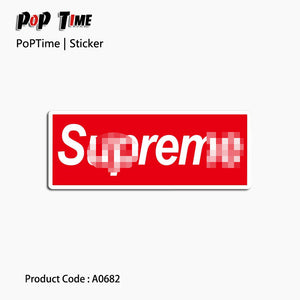 B124 Stickers word Aviation trolley LOGO Text Tide brand leaflets notebook computer phone Commemorative book bicycle travel toys