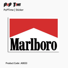Load image into Gallery viewer, B124 Stickers word Aviation trolley LOGO Text Tide brand leaflets notebook computer phone Commemorative book bicycle travel toys