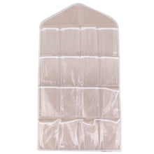 Load image into Gallery viewer, 16 Pockets Hanging Closet Organizer