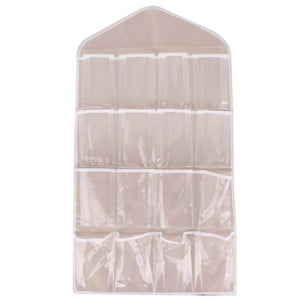 16 Pockets Hanging Closet Organizer