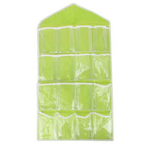16 Pockets Hanging Closet Organizer