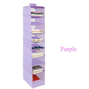 9 Cell Hanging Closet Organizer