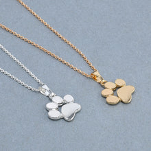 Load image into Gallery viewer, paw necklace jo test