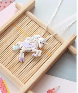 jo test unicorn necklace