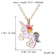 Load image into Gallery viewer, jo test unicorn necklace test 2
