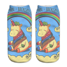 Load image into Gallery viewer, jo test unicorn socks