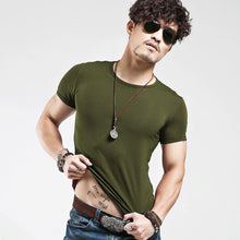 Load image into Gallery viewer, V neck Cotton T-shirt