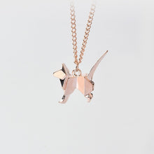 Load image into Gallery viewer, jo test origami cat dog necklace bundle