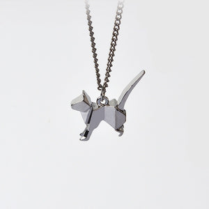 jo test origami cat dog necklace style 4