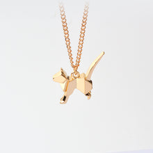 Load image into Gallery viewer, jo test origami cat dog necklace bundle