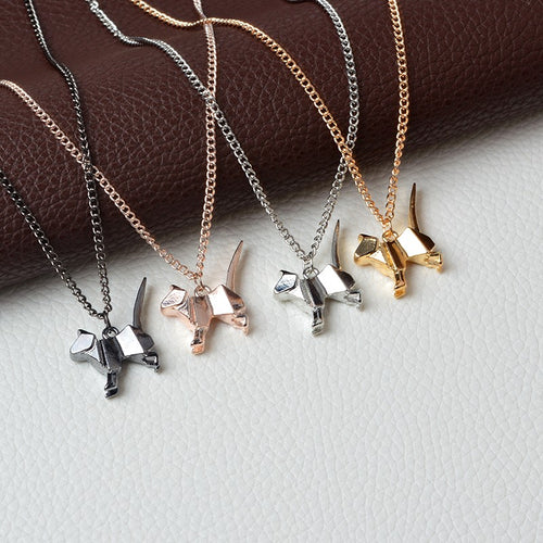 jo test origami cat dog necklace bundle