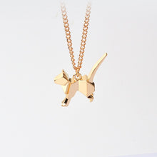 Load image into Gallery viewer, jo test origami cat dog necklace bundle
