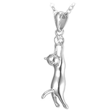 Load image into Gallery viewer, Cat hanging necklace test