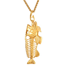 Load image into Gallery viewer, jo test fish bone necklace