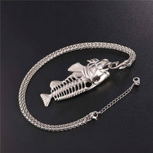 Load image into Gallery viewer, jo test fish bone necklace