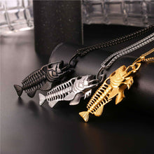 Load image into Gallery viewer, jo test fish bone necklace