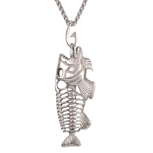 jo test fish bone necklace