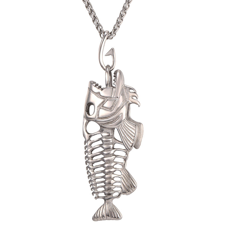 jo test fish bone necklace