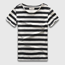 Load image into Gallery viewer, Cotton Striped T-Shirt