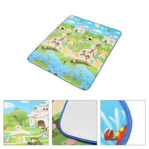 Baby Play Mat with Animals and Cartoons