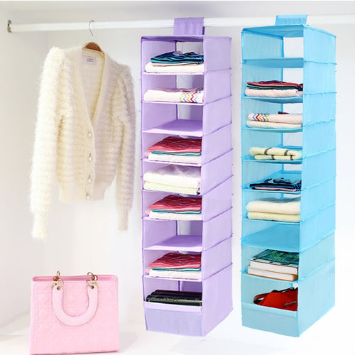 9 Cell Hanging Closet Organizer