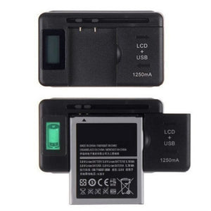 Mobile Universal Battery Charger with LCD Screen