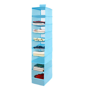 9 Cell Hanging Closet Organizer