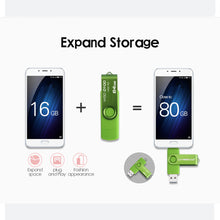 Load image into Gallery viewer, New Usb 3.0 Wansenda OTG USB flash drive for SmartPhone/Tablet/PC 8GB 16GB 32GB 64GB 128GB Pendrive High speed pen drive package