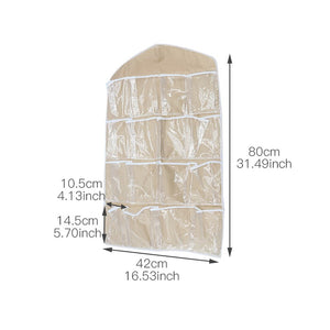 16 Pockets Hanging Closet Organizer