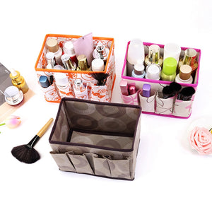 Foldable Cosmetics Storage Organizer